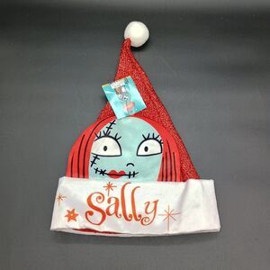 Disney Santa Hat The Nightmare Before Christmas Sally New With Tag